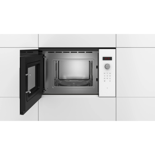 Série 4, Micro-ondes intégrable, Blanc BOSCH BFL523MW1F - vue 3