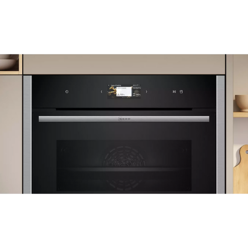 N 90, Four intégrable compact vapeur, 60 x 45 cm, Inox NEFF C24FS31N0 - vue 3