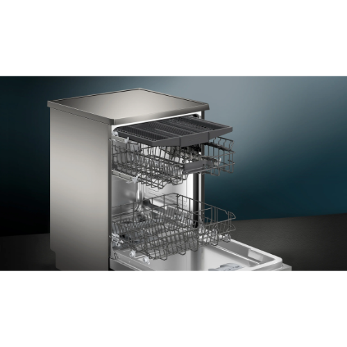 iQ300, Lave-vaisselle pose-libre, 60 cm, Acier inox. coloré, laqué SIEMENS SN23EI02ME - vue 3