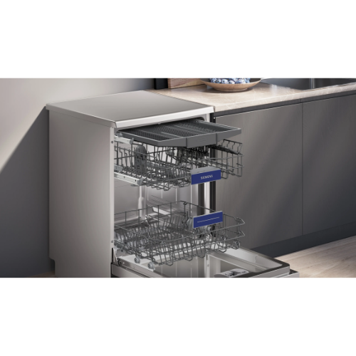 iQ300, Lave-vaisselle pose-libre, 60 cm, Acier inox. coloré, laqué SIEMENS SN23HI02ME - vue 3