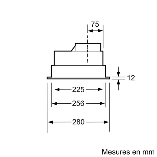 Groupe filtrant 55cm métallisé SIEMENS LB23364 - vue 3