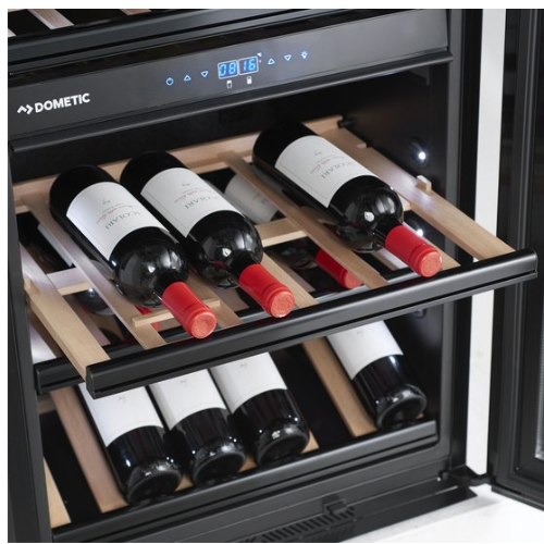 Cave à vin à compresseur noire 49 bouteilles DOMETIC E49FGB - vue 3