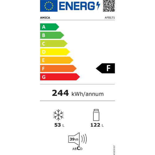 Réfrigérateur-congélateur AMICA AF8171 - vue 2