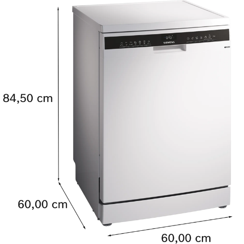 iQ300, Lave-vaisselle pose-libre, 60 cm, Blanc SIEMENS SN23EW27VE - vue 3