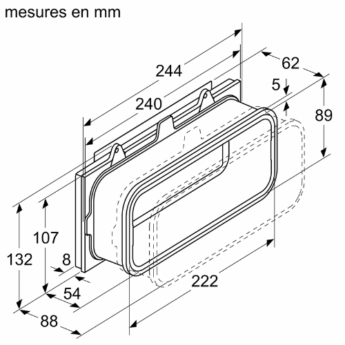 Kit de recyclage Plug & Play Neff Z821UD0(#W58982) - vue 3