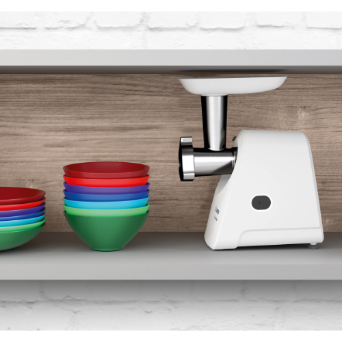 Hachoir à viande, SmartPower, 1500 W, Blanc, blanc BOSCH MFW2510W - vue 3