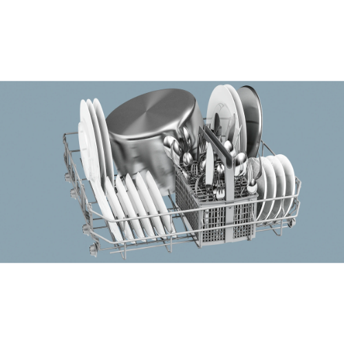 iQ100, Lave-vaisselle pose-libre, 60 cm, Blanc SIEMENS SN215W02AE - vue 3