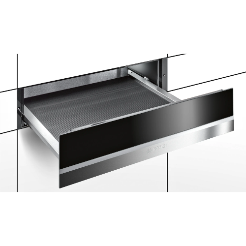 Tiroir passif inox 14cm Intégrable Bosch BIE630NS1 - vue 3