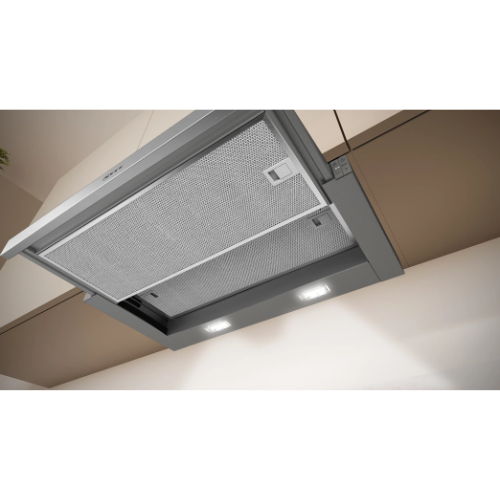 N 50, Hotte télescopique, 60 cm, Argent métallisé NEFF D46ED52X1 - vue 3