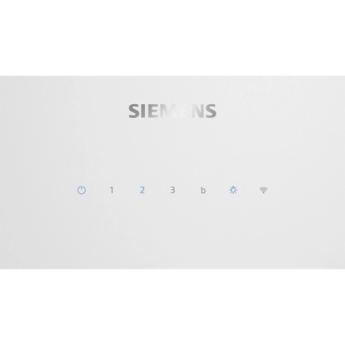 iQ500, Hotte murale, 80 cm, Blanc avec finition en verre SIEMENS LC81KAN20 - vue 3