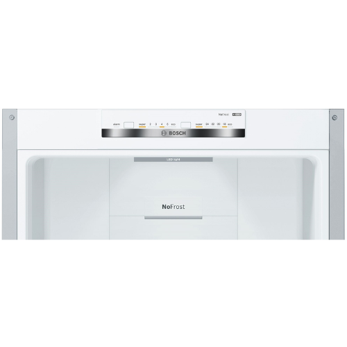 Réfrigérateur-Congélateur Combiné Pose-Libre Série 4 Inox BOSCH KGN36VLED - vue 3