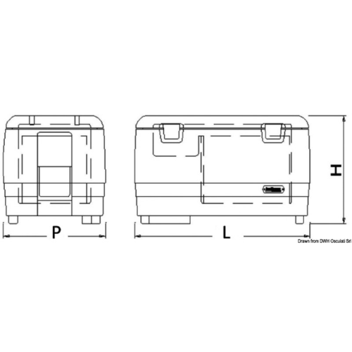Glacière portable , 40 L, INDEL B Travel Box TB41.2 - vue 3