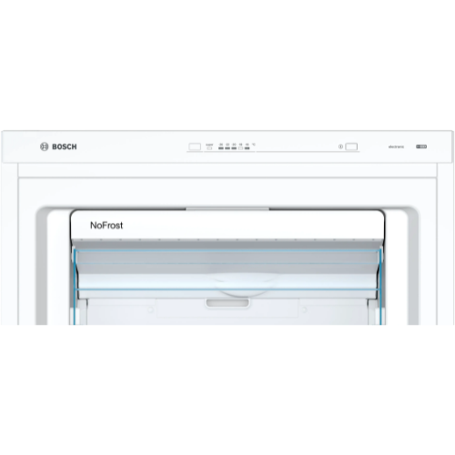 Congélateur armoire no frost pose-libre blanc serie 4, Bosch GSN58VWEV - vue 3