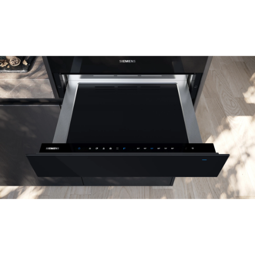 iQ700, Tiroir chauffant, 60 x 14 cm, Noir SIEMENS BI710C1B1 - vue 3