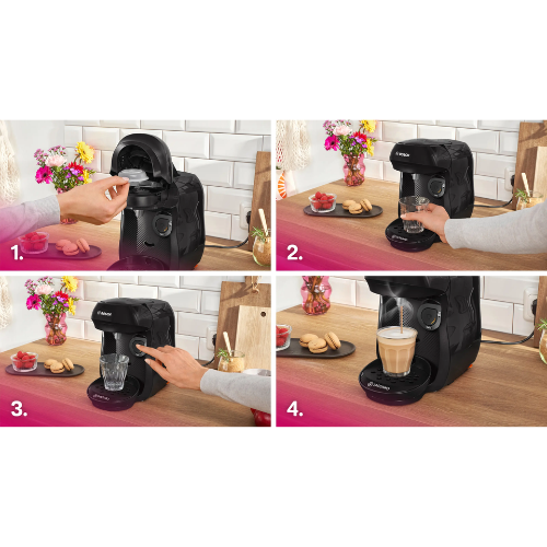 distributeur de boissons chaudes, TASSIMO HAPPY friendly BOSCH TAS102E - vue 3