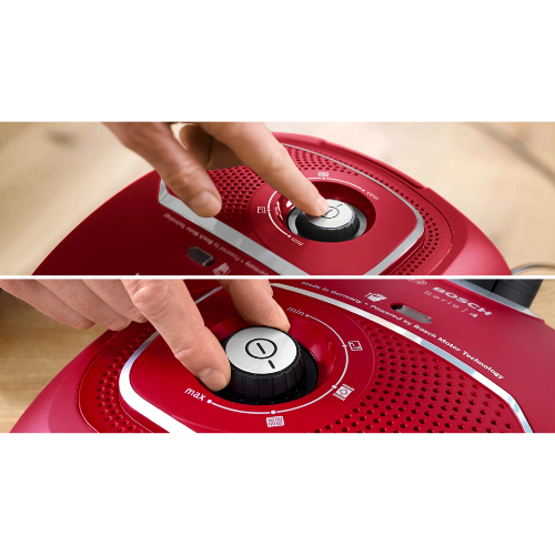 Série 4, Aspirateur avec sac, Rouge BOSCH BGB41RD3H - vue 3