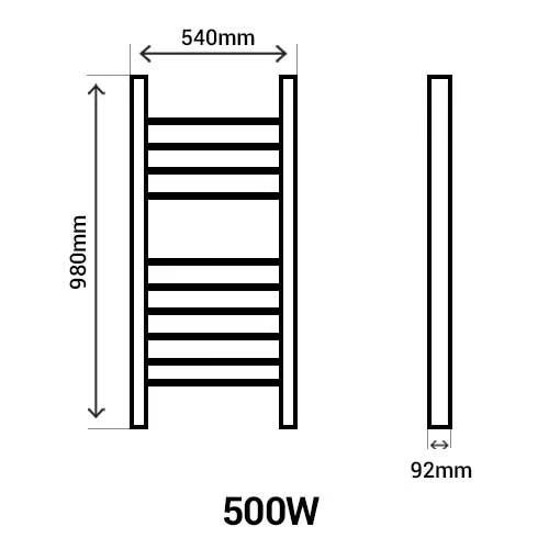Sèche-Serviettes SEC 500W Delonghi DOLL 278290 - vue 3