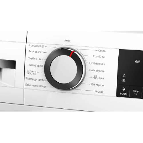Série 6, Lave-linge front, 9 kg, 1400 trs/min BOSCH WGG244F1FR - vue 3