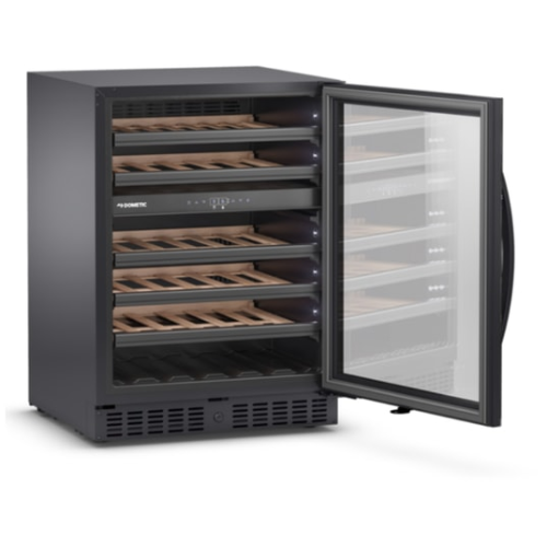 Cave a vin double zone porte en verre Dometic E45FG - vue 3