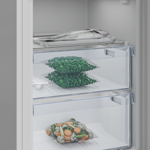 Réfrigérateur congélateur en bas Beko RCSA270K40WN - vue 3