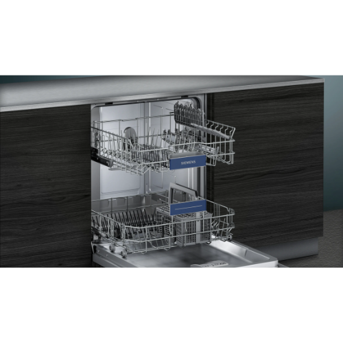 iQ300, Lave-vaisselle intégrable avec bandeau, 60 cm, Metallic SIEMENS SN536S02GE - vue 3