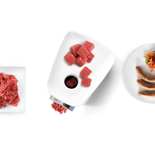 Hachoir à viande, SmartPower, 1500 W, Blanc, blanc BOSCH MFW2520W - vue 3