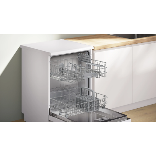 Série 2, Lave-vaisselle pose-libre, 60 cm, Blanc BOSCH SMS25AW05E - vue 3