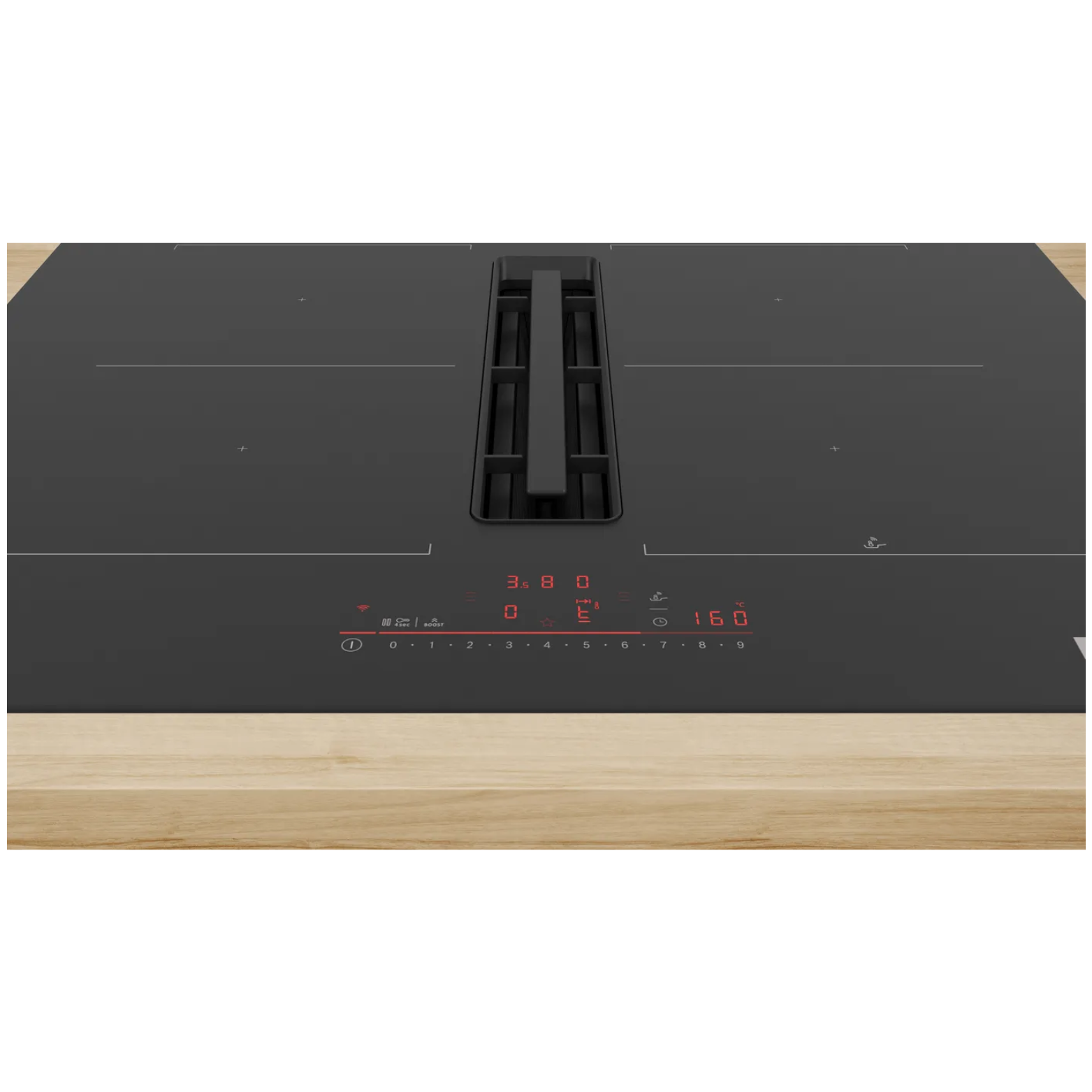 Série 6, Table induction aspirante, 70 cm, sans cadre BOSCH PVQ711H26E - vue 3