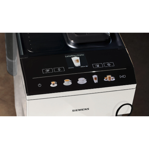 Machine à café tout-automatique, EQ500 classic, Argent naturel, Blanc SIEMENS TP515R02 - vue 3