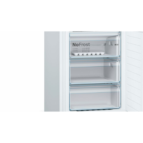 Réfrigérateur-Congélateur Combiné Pose-Libre Série 4 Blanc BOSCH KGN36VWED - vue 3