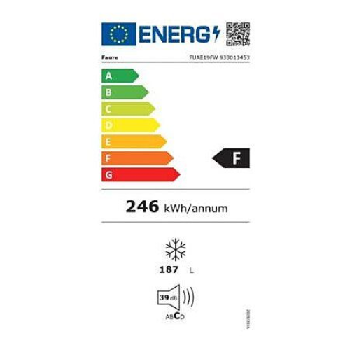 Congélateur Pose-libre 125 cm Froid statique FAURE FUAE19FWEM - vue 3