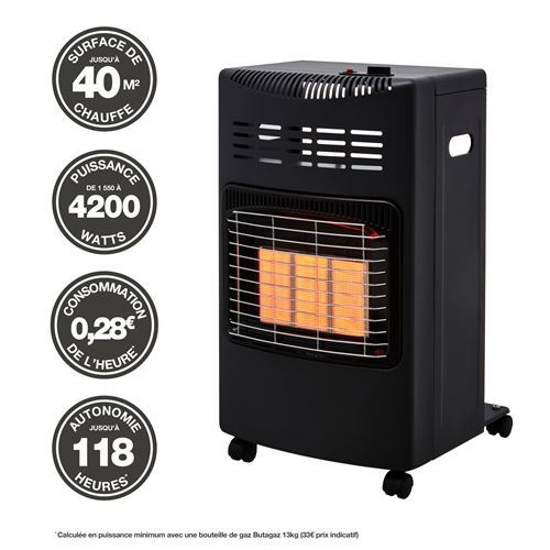 Chauffage radiant infrarouge à gaz FAVEX GOTEBORG - vue 3