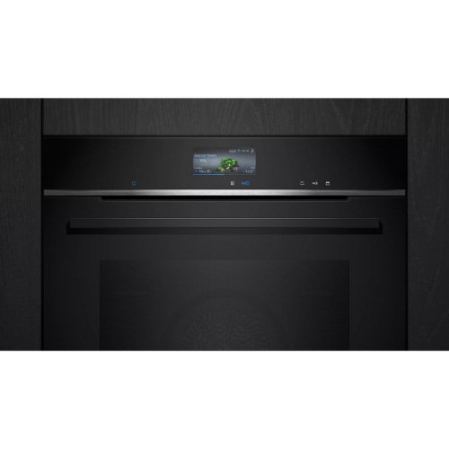 iQ700, Four intégrable avec fonction vapeur, 60 x 60 cm, Noir SIEMENS HR776G3B1 - vue 3