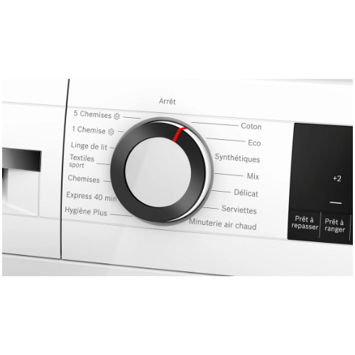 Série 6, Sèche-linge pompe à chaleur, 8 kg BOSCH WQG24502FR - vue 3