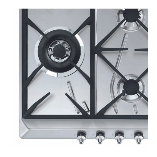 Table de cuisson 5 Feux Inox 70/75cm Smeg SE775GH5(F) - vue 3