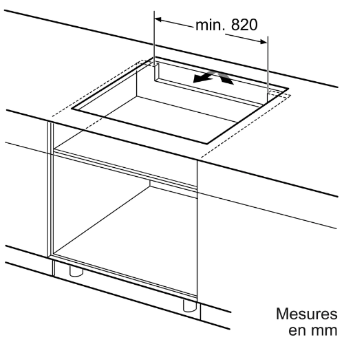 iQ700, Table à induction, 90 cm, Noir, avec cadre SIEMENS EX975LXC1E - vue 7