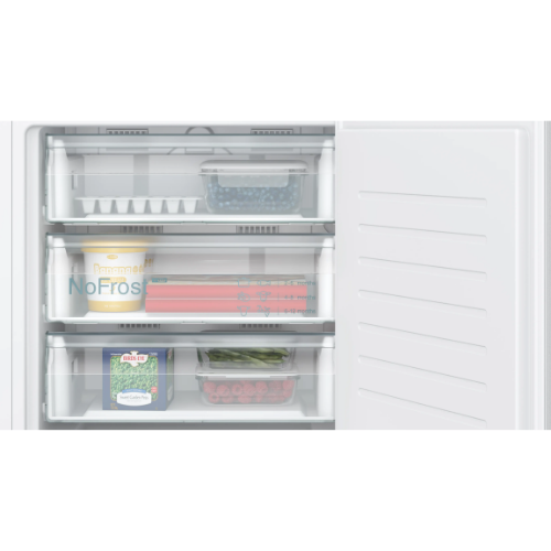 iQ500, Congélateur intégrable, 82 x 59.8 cm, Charnières pantographes softClose SIEMENS GU21NADE0 - vue 4