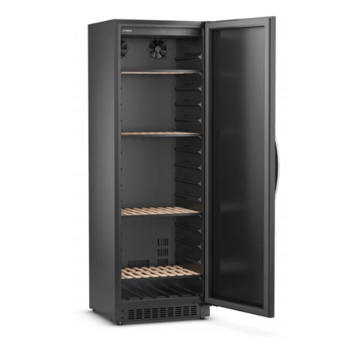 Dometic B195S Weinkühlschrank mit Kompressor für 195 Flaschen, schwarz