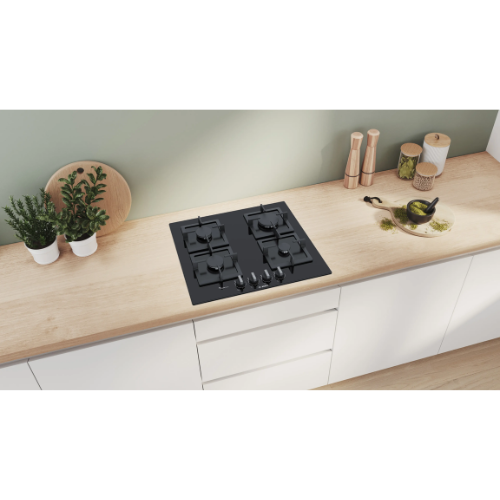 Table Gaz Série 6 noir 60 cm BOSCH PPP6A6B20 - vue 4