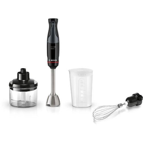 Série 4, Mixeur plongeant, ErgoMaster, 1000 W, Noir, Anthracite BOSCH MSM4B621 - vue 4