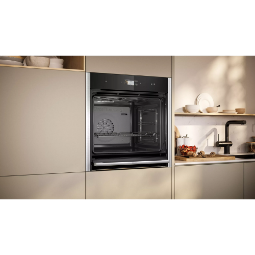 N 90, Four intégrable vapeur, 60 x 60 cm, Inox NEFF B64FS31N0 - vue 4