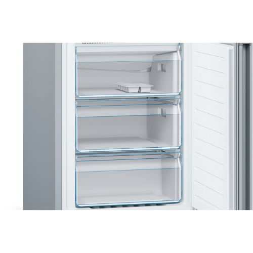 Réfrigérateur-Congélateur Combiné Pose-Libre Série 4 Inox BOSCH KGN36VLED - vue 4