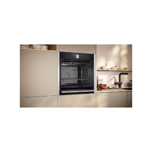 N 90, Four intégrable avec fonction vapeur, 60 x 60 cm, Inox NEFF B64VT73N0 - vue 4