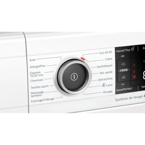 Série 8, Lave-linge front, 9 kg, 1400 trs/min BOSCH WAV28K00FR - vue 4