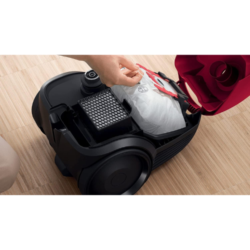 Série 2, Aspirateur avec sac, Rouge BOSCH BGBS2RD1 - vue 4