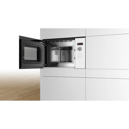 Série 4, Micro-ondes intégrable, Blanc BOSCH BFL523MW1F - vue 4