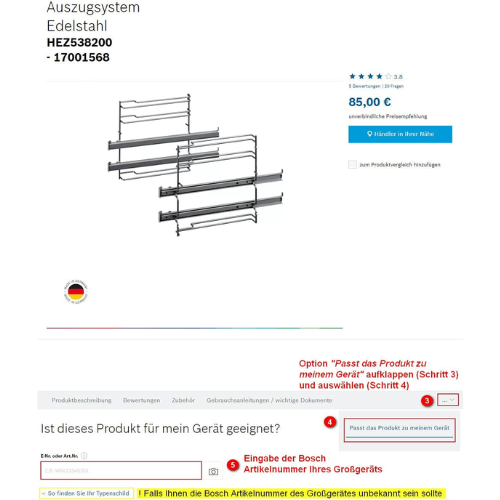 Kit de superposition sèche linge BOSCH WTZ11310 - vue 4