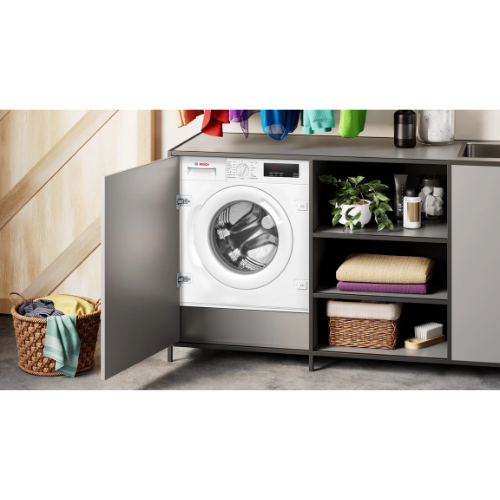 Série 6, Lave-linge, chargement frontal, 7 kg, 1200 trs/min BOSCH WIW24348FF - vue 4