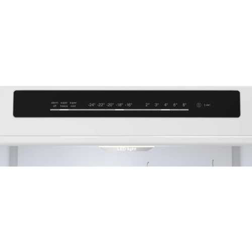 Série 4, Réfrigérateur combiné pose-libre, 203 x 60 cm, Acier brossé anti-traces, Total No Frost BOSCH KGN392I1F - vue 4