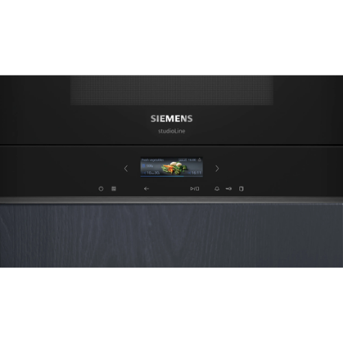 iQ700, Micro-ondes intégrable, Noir SIEMENS BF722L1B1 - vue 4